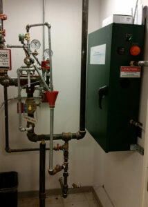pgen 5 installed in preaction closet